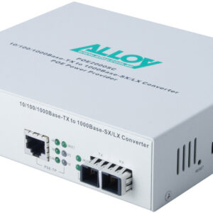 Alloy POE3000LC 10/100/1000Base-T PoE+ RJ-45 to 1000Base-SX Multimode (LC) Conve