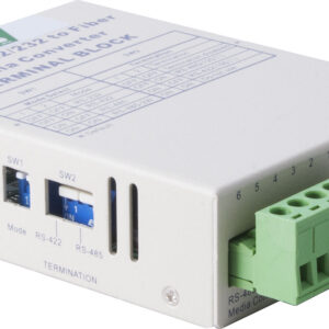 Alloy SCR460SC-4 RS-232/422/485 Serial Terminal to Single Mode Fibre Converter.