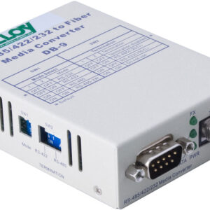 Alloy SCR460ST-3  RS-232/422/485 Serial DB-9 to Single Mode Fibre Converter. Max