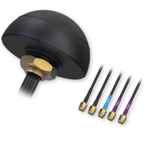 Teltonika Combo MIMO Mobile/GNSS/WiFi Flush Mount Mobile Antenna for Vehicle/Cab