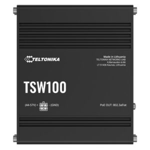 Teltonika TSW100 Industrial POE+ Ethernet Switch