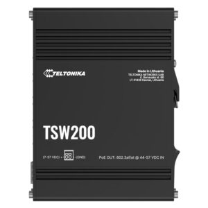 Teltonika TSW200 Industrial PoE+ Ethernet Switch