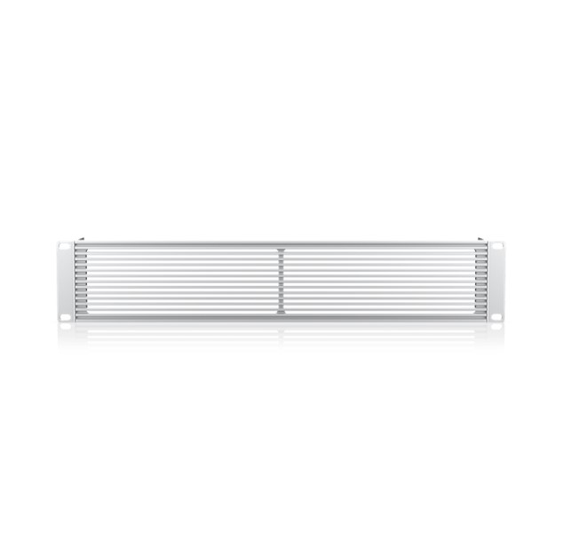 Silver Vented Blank Panel
