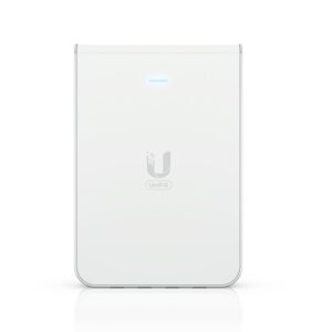 Ubiquiti UniFi Wi-Fi 6 In-Wall Wall-mounted Access Point with a Built-in PoE Swi