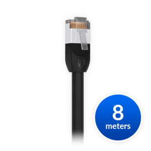 Ubiquiti UniFi Patch Cable Outdoor 8M Black