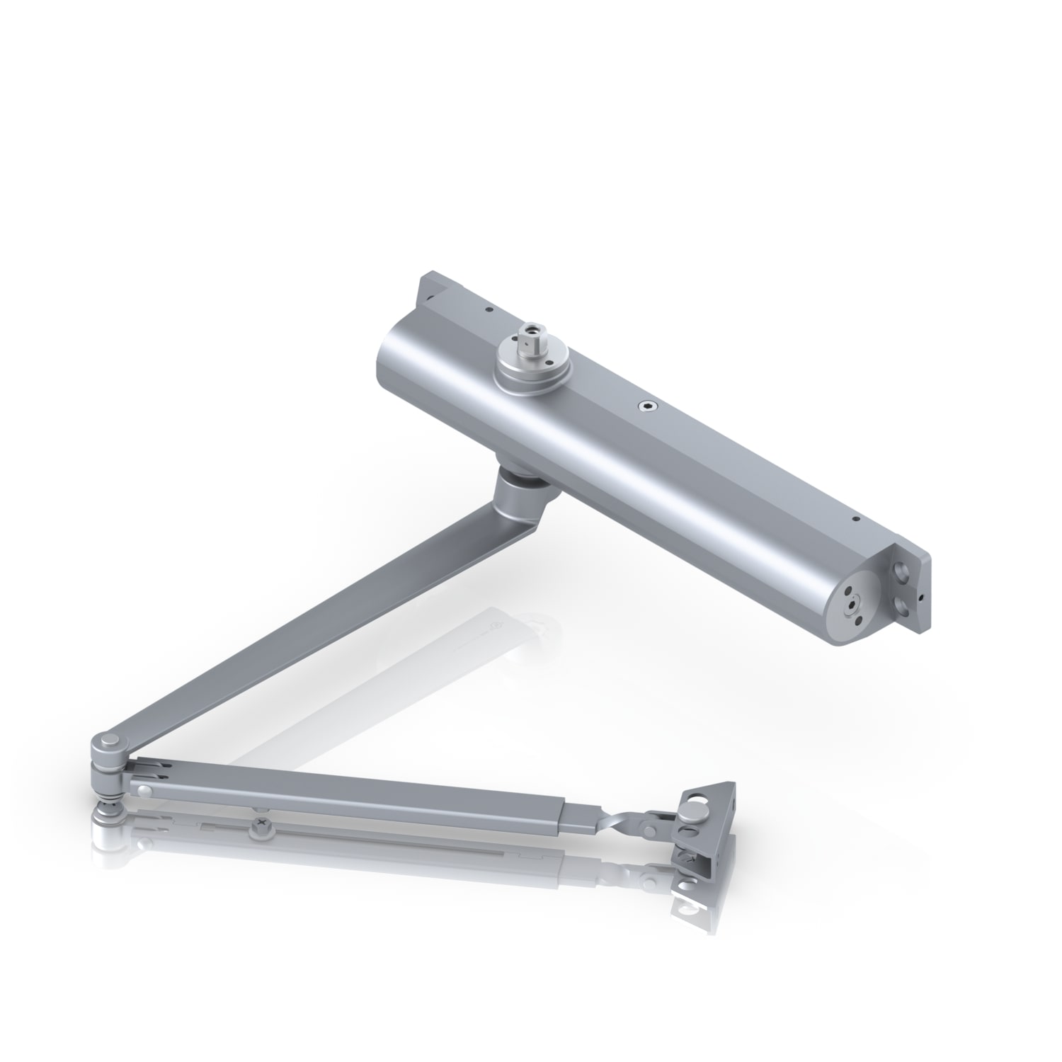 A Mechanical Door Closer That Ensures Controlled Closure Fo