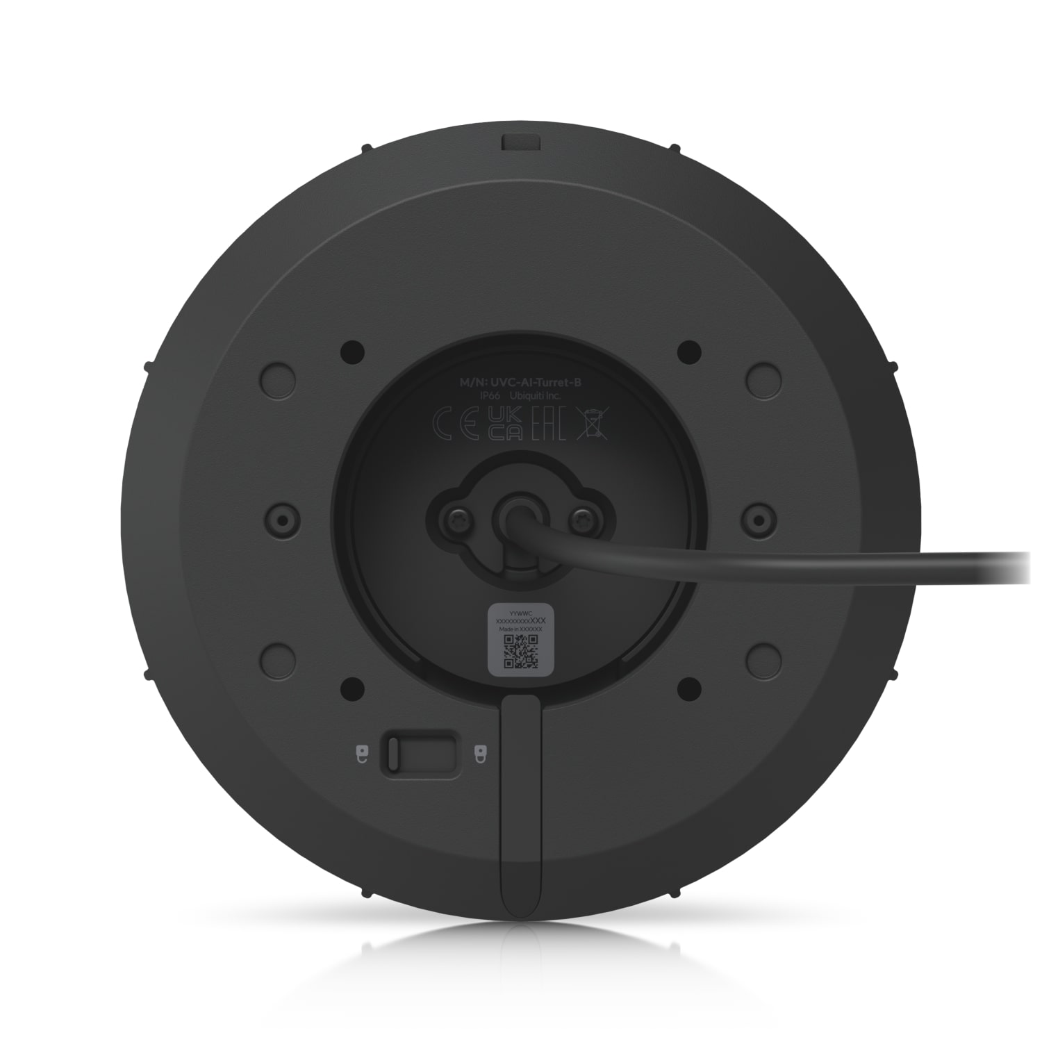 Vandal-proof 4K PoE+ Turret Camera
