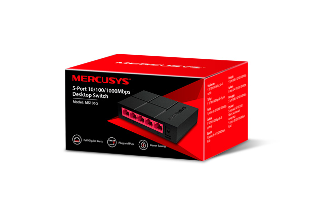 5x Gigabit Ports
