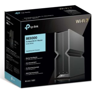 TP-Link Archer BE550 V2 BE9300 Wi-Fi 7 Tri-Band Router 688 Mbps at 2.4 GHz + 288
