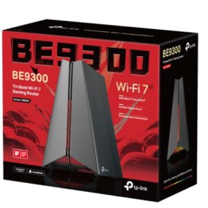 TP-Link Archer GE550 BE9300 Tri-Band Wi-Fi 7 Gaming Router (WIFI7) 688 Mbps at 2