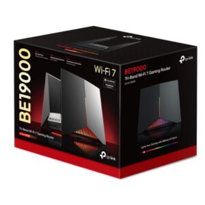 TP-Link Archer GE800 BE19000 Tri-Band Wi-Fi 7 Gaming Router (WIFI7) 1376 Mbps at