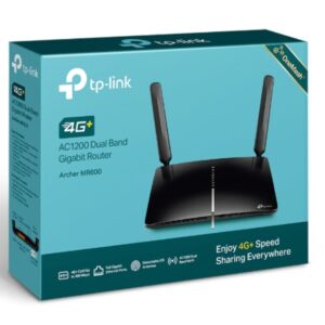 TP-Link Archer MR600 4G+ Cat6 AC1200 Wireless Dual Band Gigabit Router OneMesh 3