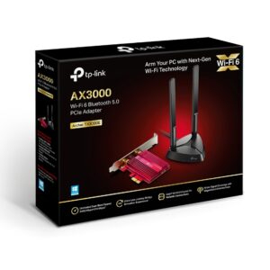 TP-Link Archer TX3000E AX3000 Wi-Fi 6 (802.11ax) Bluetooth 5.0 PCIe Adapter (WIF