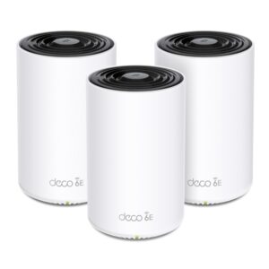 (CH)TP-Link Deco XE75 AXE5400 Tri-Band Mesh Wi-Fi 6E System(3-pack) 574 Mbps at