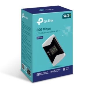 (E)TP-Link M7450 4G-LTE Mobile Wi-Fi 300Mbps DL 50Mbps UL 4G SIM Card + microSD