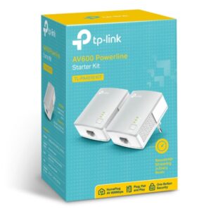 TP-Link TL-PA4010 KIT AV600 Powerline Ethernet Adapter Starter Kit 600Mbps HomeP