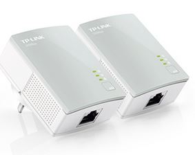 (E)TP-Link TL-PA411 KIT AV600 Nano Powerline Adapter Starter Kit HomePlug AV 1x1