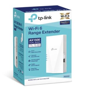 TP-Link RE815XE AXE5400 Mesh Wi-Fi 6E Range Extender 574Mbps @2.4 GHz