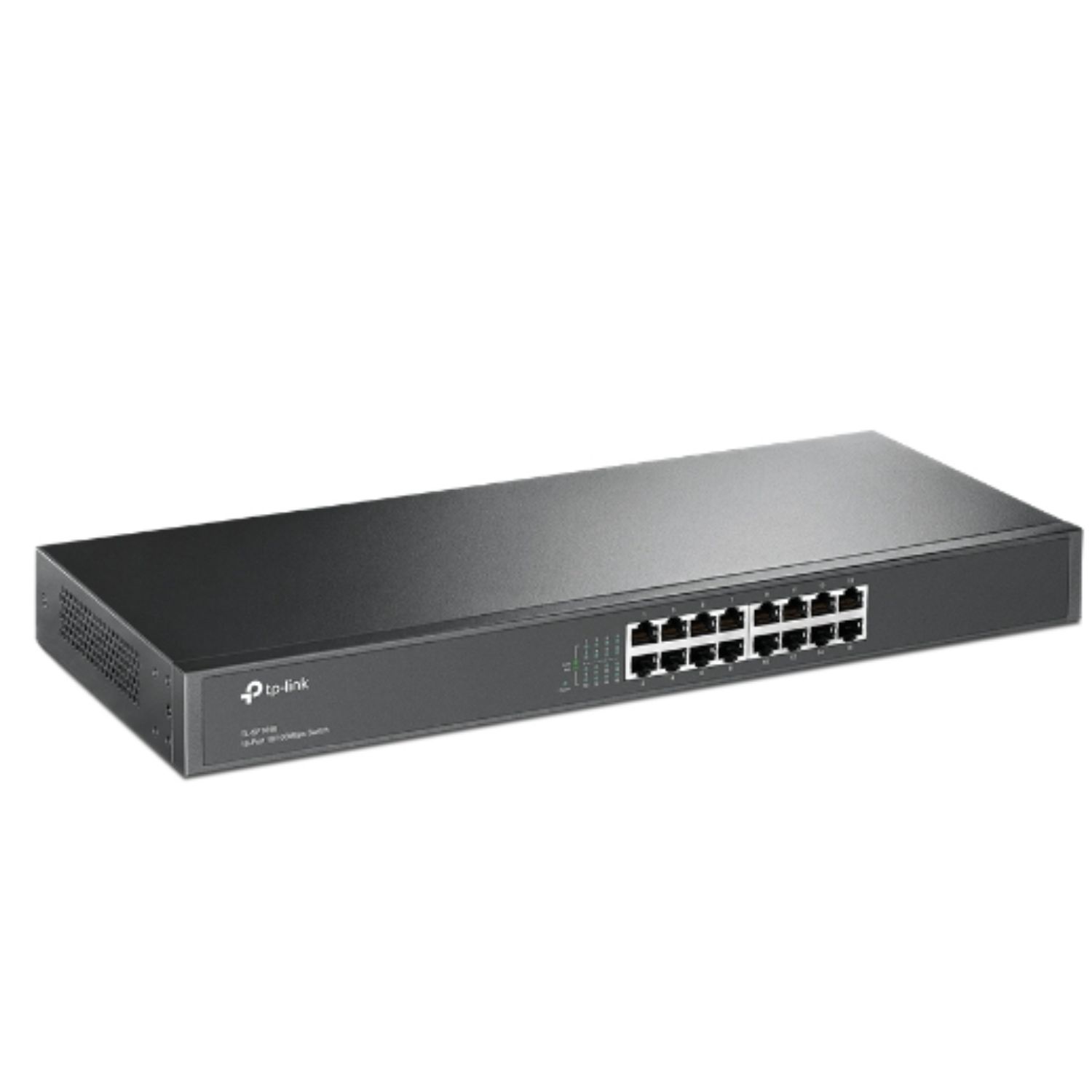 16 10/100M RJ45 ports