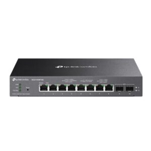 TP-Link SG2210XMP-M2 Omada 8-Port 2.5GBASE-T and 2-Port 10GE SFP+ Smart Switch w