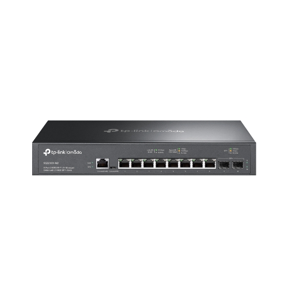 TP-Link SG3210X-M2 Omada 8-Port 2.5GBASE-T L2+ Managed Switch with 2 10GE SFP+ S