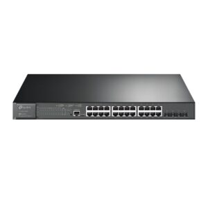 TP-Link SG3428XMP Omada 24-Port PoE+ Gigabit L2+ Managed Switch with 4 10GE SFP+
