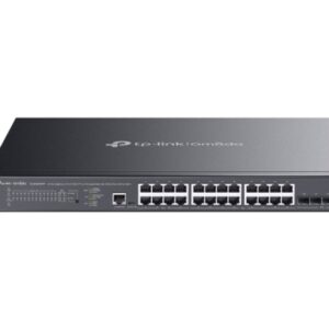 TP-Link SG3428XMPP Omada 24-Port Gigabit and 4-Port 10GE SFP+ L2+ Managed Switch