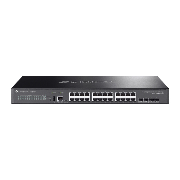 TP-Link SG5428X Omada 24-Port Gigabit Stackable Lite L3 Managed Switch with 4×