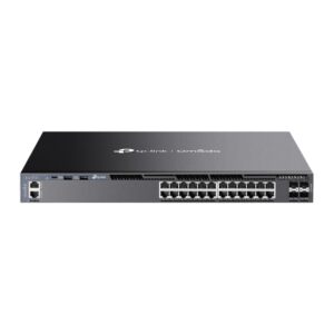 TP-Link SG6428X Omada 24-Port Gigabit Stackable L3 Managed Switch with 4 10GE SF