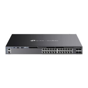 TP-Link SG6428XHP Omada 24-Port Gigabit Stackable L3 Managed PoE+ Switch with 4