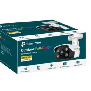 TP-Link VIGI 4MP C340(4mm) Outdoor Full-Colour Bullet Network Camera