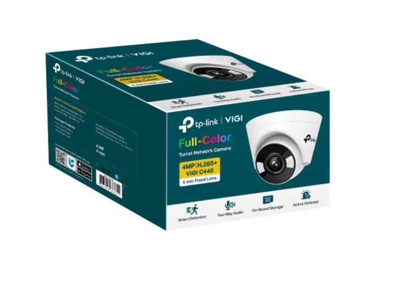 TP-Link VIGI 4MP C440(2.8mm) Full-Colour Turret Network Camera