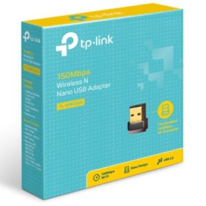 TP-Link TL-WN725N N150 Nano Wireless N USB Adapter 2.4GHz (150Mbps) 1xUSB2 802.1