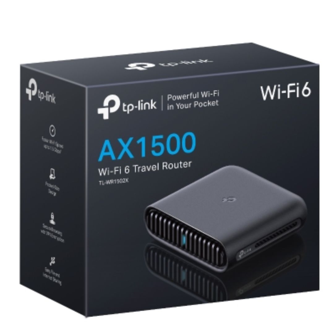 (E)TP-Link TL-WR1502X AX1500 Wi-Fi 6 Travel Router