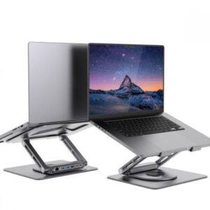 mbeat® Stage S12 Rotating Laptop Stand with USB-C Docking Station Flexible Ergo