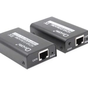Oxhorn HDMI Extender over Ethernet 1080p HDCP 1.2 FHD up to 60m with PoE functio