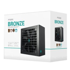 DeepCool PF600X 600W Gamer Storm 80+ Bronze/ Cybenetics ATX Power Supply 120mm F