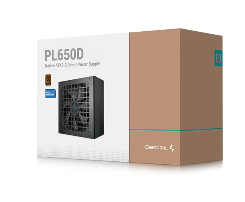 DeepCool PL650D 650W 80+ Bronze Certified Non-Modular ATX Power Supply(Direct Ca