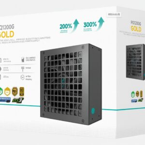 DeepCool PQ1200G 1200W Gamer Storm 80+ Gold/Cybenetics Fully Modular ATX Power S