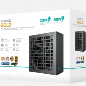 DeepCool PQ850G 850W Gamer Storm 80+ Gold/Cybenetics Fully Modular ATX Power Sup