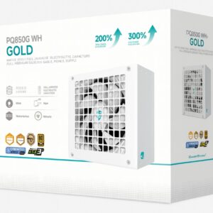 DeepCool PQ850G WH 850W Gamer Storm 80+ Gold/Cybenetics Fully Modular ATX Power