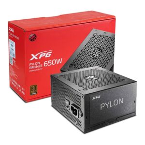 XPG PYLON650B 650W BRONZE PSU (BLACK)