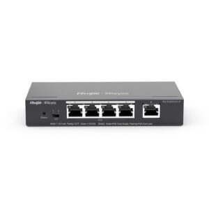 Ruijie Reyee 4 Port Gigabit POE+ +1-Port Gigabit Cloud Managed Switch