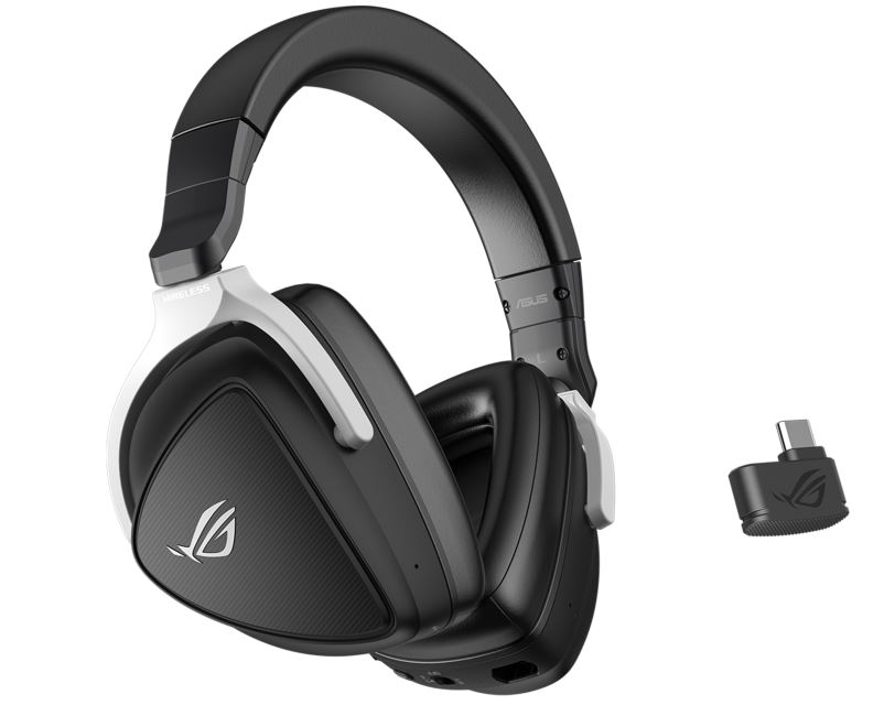 ASUS ROG DELTA S WIRELESS Gaming Headset AI Noise Cancelation Microphones PC/MAC