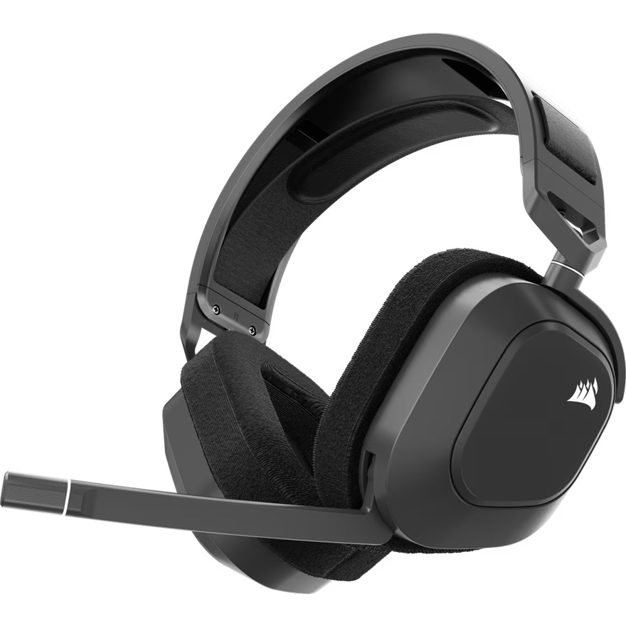 Corsair HS80 MAX WIRELESS Gaming Headset – Steel Gray