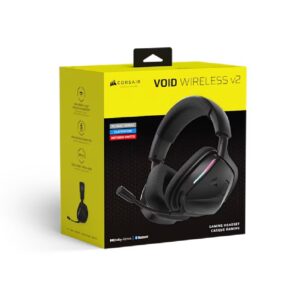 Corsair VOID WIRELESS v2 Gaming Headset – Carbon
