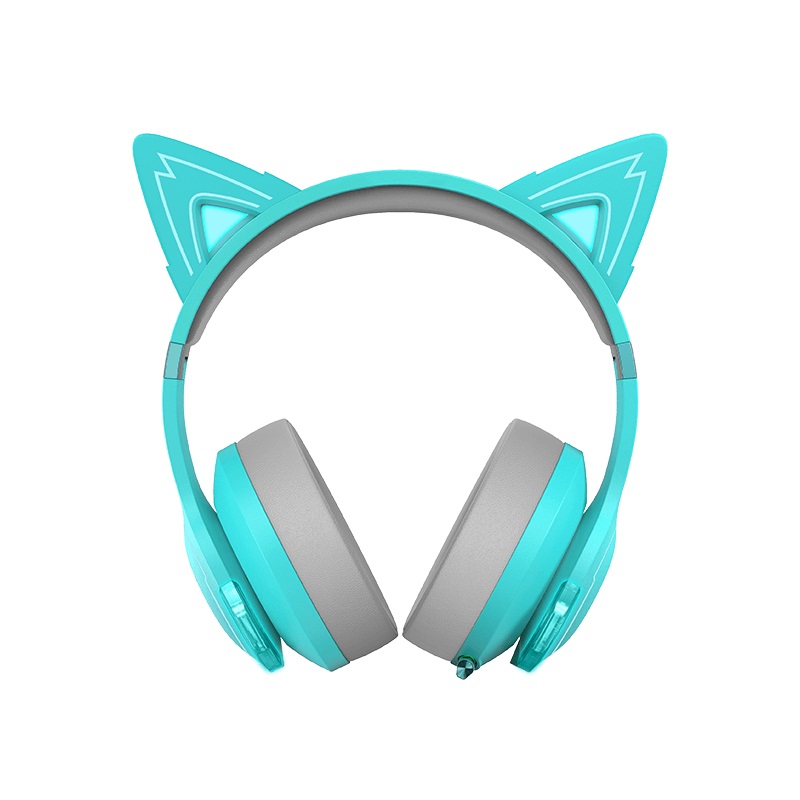 Edifier G5BT Cat Turquoise Hi-Res Bluetooth Gaming Headset with Hi-Res
