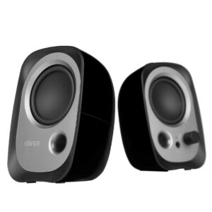 Edifier R12U USB Compact 2.0 Multimedia Speakers System (Black)- 3.5mm AUX/USB/I