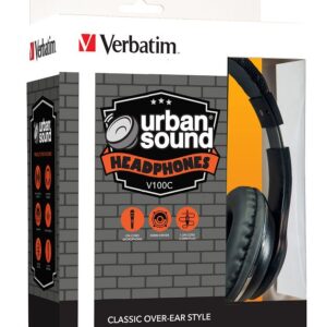 Verbatim Stereo Headphone 3.5mm - Black
