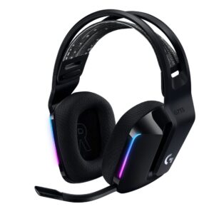 Logitech G733 Lightspeed Wireless RGB Gaming Headset Black USB Headphones Freque